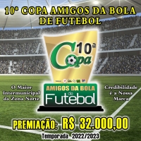 Congresso Técnico da 10ª Copa Amigos da Bola será em 15 de novembro