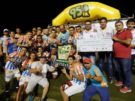 Morro da Velha de Forquilha é campeão da 8ª Copa Amigos da Bola de Futebol Amador