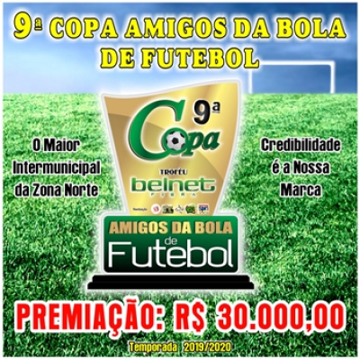 Congresso técnico da 9ª Copa Amigos da Bola de Futebol Amador será amanhã (19)