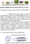 MEDIDA ADMINISTRATIVA DISCIPLINAR N°02/2019 - COPA AMIGOS DA BOLA DE FUTEBOL MASTER